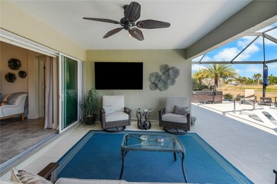 Rare find - Stretched Indigo Designer model with pool and water on Pennbrooke Fairways in Florida - for sale on GolfHomes.com, golf home, golf lot