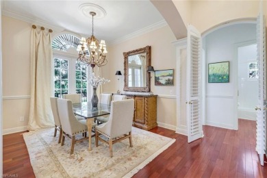 Elegant and inviting, this pristine Marco Island residence is on Hideaway Beach Golf Course in Florida - for sale on GolfHomes.com, golf home, golf lot