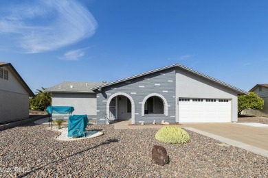 Welcome home to this beautiful located in the gated, guarded 55+ on Fountain of the Sun Country Club in Arizona - for sale on GolfHomes.com, golf home, golf lot