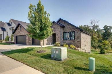 This meticulously maintained 2-year-old, all-brick, walkout on Hickory Hills Country Club in Missouri - for sale on GolfHomes.com, golf home, golf lot