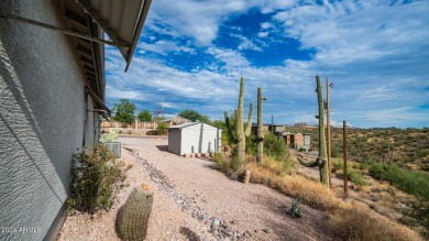 Nicely updated home that sits at the perfect hilltop location on Queen Valley Golf Course in Arizona - for sale on GolfHomes.com, golf home, golf lot