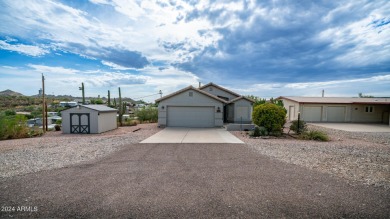 Nicely updated home that sits at the perfect hilltop location on Queen Valley Golf Course in Arizona - for sale on GolfHomes.com, golf home, golf lot