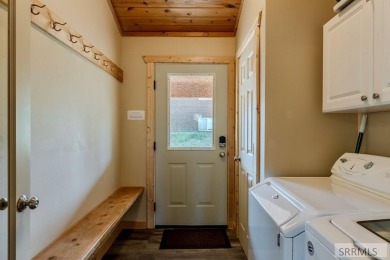 This Charming Cabin is Ready for You-  Fully Furnished and on Island Park Village Resort Golf Course in Idaho - for sale on GolfHomes.com, golf home, golf lot