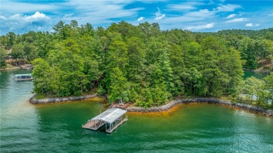 Discover an exceptional point lot in The Cliffs at Keowee on The Cliffs At Keowee Vineyards Golf Club in South Carolina - for sale on GolfHomes.com, golf home, golf lot