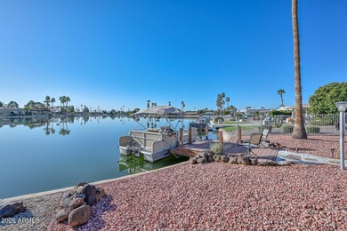 Freedom Begins at the Lake! Welcome to one of Sun City's most on Sun City Lakes West and East in Arizona - for sale on GolfHomes.com, golf home, golf lot