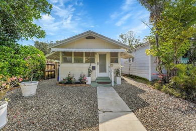 Charming beach bungalow in amazing location! You'll love this on Lake Worth Municipal Golf Course in Florida - for sale on GolfHomes.com, golf home, golf lot