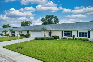 This METICULOUSLY-MAINTAINED *condo-villa* with a BRAND NEW ROOF on Myerlee Country Club in Florida - for sale on GolfHomes.com, golf home, golf lot