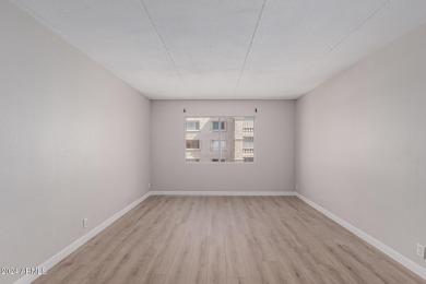 Experience luxury living in this fully remodeled 1-bedroom on Scottsdale Shadows in Arizona - for sale on GolfHomes.com, golf home, golf lot