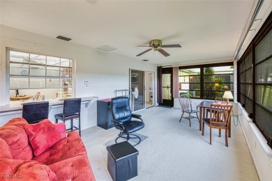 This METICULOUSLY-MAINTAINED *condo-villa* with a BRAND NEW ROOF on Myerlee Country Club in Florida - for sale on GolfHomes.com, golf home, golf lot