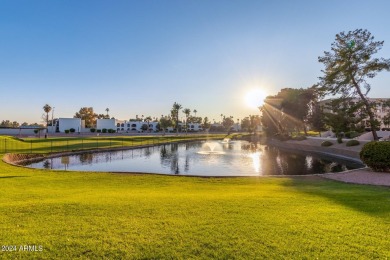 Experience luxury living in this fully remodeled 1-bedroom on Scottsdale Shadows in Arizona - for sale on GolfHomes.com, golf home, golf lot