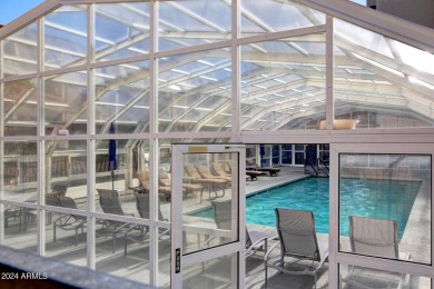 Experience luxury living in this fully remodeled 1-bedroom on Scottsdale Shadows in Arizona - for sale on GolfHomes.com, golf home, golf lot