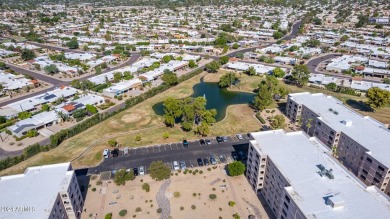 Experience luxury living in this fully remodeled 1-bedroom on Scottsdale Shadows in Arizona - for sale on GolfHomes.com, golf home, golf lot
