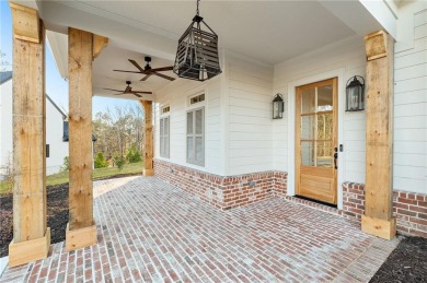 This stunning new-build estate home is set in a private on The Governors Towne Club in Georgia - for sale on GolfHomes.com, golf home, golf lot