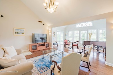 Premium Location! Gorgeous sunlit end-unit townhome, fully on Albany Country Club in New York - for sale on GolfHomes.com, golf home, golf lot