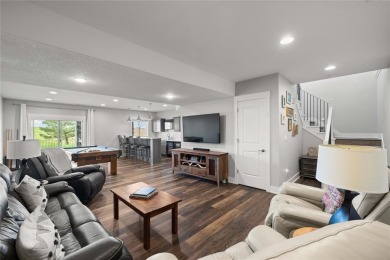 This zero-entry ranch home offers a blend of comfort and modern on Otter Creek Golf Course in Iowa - for sale on GolfHomes.com, golf home, golf lot