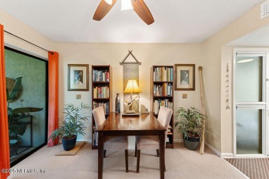 Enjoy a sense of peace and relaxation in this Conquistador Condo on St. Augustine Shores Golf Club in Florida - for sale on GolfHomes.com, golf home, golf lot