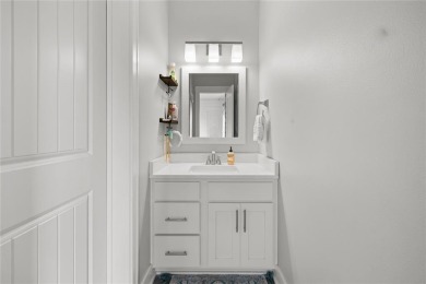 This zero-entry ranch home offers a blend of comfort and modern on Otter Creek Golf Course in Iowa - for sale on GolfHomes.com, golf home, golf lot