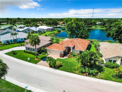 QUALITY finishes abound in this amazing Villareal home in HERONS on Herons Glen Golf and Country Club in Florida - for sale on GolfHomes.com, golf home, golf lot