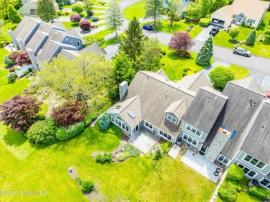 Premium Location! Gorgeous sunlit end-unit townhome, fully on Albany Country Club in New York - for sale on GolfHomes.com, golf home, golf lot