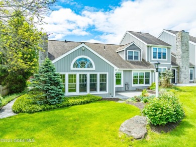 Premium Location! Gorgeous sunlit end-unit townhome, fully on Albany Country Club in New York - for sale on GolfHomes.com, golf home, golf lot
