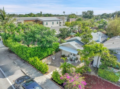 Charming beach bungalow in amazing location! You'll love this on Lake Worth Municipal Golf Course in Florida - for sale on GolfHomes.com, golf home, golf lot