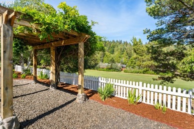 Nestled within a serene, gated community overlooking the 10th on Ocean Dunes Golf Links in Oregon - for sale on GolfHomes.com, golf home, golf lot