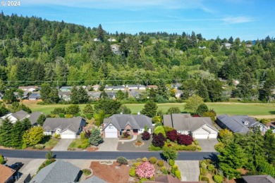 Nestled within a serene, gated community overlooking the 10th on Ocean Dunes Golf Links in Oregon - for sale on GolfHomes.com, golf home, golf lot