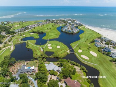 Discover the perfect coastal retreat at 123 Ocean Point Drive on Ocean Point Golf Links in South Carolina - for sale on GolfHomes.com, golf home, golf lot