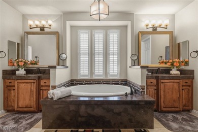 Wow! Stunning single-level golf course beauty with a dreamy on Southern Highlands Golf Club in Nevada - for sale on GolfHomes.com, golf home, golf lot