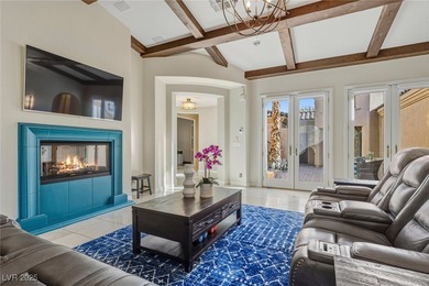 Wow! Stunning single-level golf course beauty with a dreamy on Southern Highlands Golf Club in Nevada - for sale on GolfHomes.com, golf home, golf lot