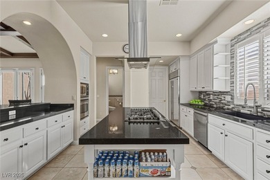 Wow! Stunning single-level golf course beauty with a dreamy on Southern Highlands Golf Club in Nevada - for sale on GolfHomes.com, golf home, golf lot