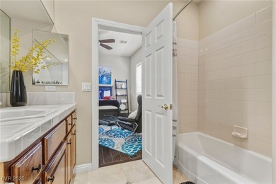 Wow! Stunning single-level golf course beauty with a dreamy on Southern Highlands Golf Club in Nevada - for sale on GolfHomes.com, golf home, golf lot