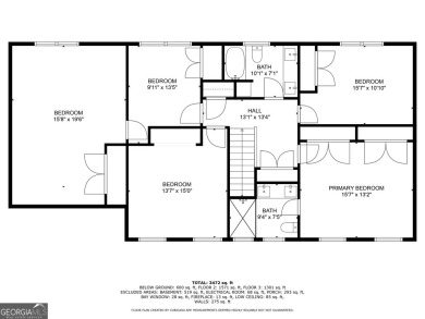 Tucked away on a large (over 1/2 acre lot) in the heart of on Indian Hills Country Club in Georgia - for sale on GolfHomes.com, golf home, golf lot