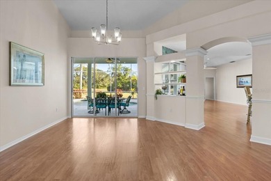 Tucked away among tree-lined streets and mature landscaping in on River Wilderness Golf and Country Club in Florida - for sale on GolfHomes.com, golf home, golf lot