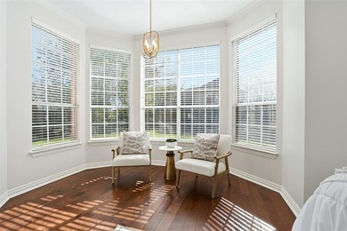 Dramatic entry welcomes you into elegant formal spaces accented on Timarron Country Club in Texas - for sale on GolfHomes.com, golf home, golf lot