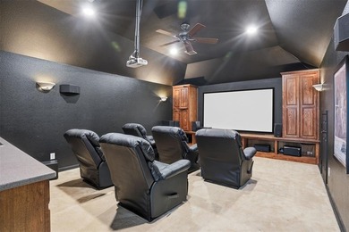 Dramatic entry welcomes you into elegant formal spaces accented on Timarron Country Club in Texas - for sale on GolfHomes.com, golf home, golf lot