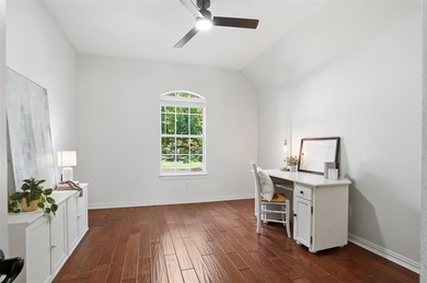 Dramatic entry welcomes you into elegant formal spaces accented on Timarron Country Club in Texas - for sale on GolfHomes.com, golf home, golf lot