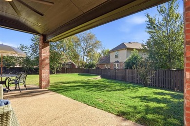 Dramatic entry welcomes you into elegant formal spaces accented on Timarron Country Club in Texas - for sale on GolfHomes.com, golf home, golf lot
