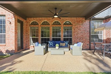 Dramatic entry welcomes you into elegant formal spaces accented on Timarron Country Club in Texas - for sale on GolfHomes.com, golf home, golf lot