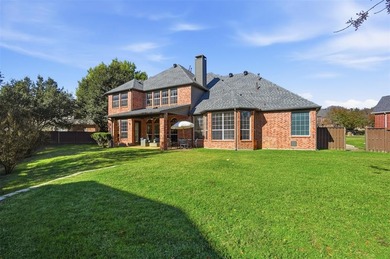 Dramatic entry welcomes you into elegant formal spaces accented on Timarron Country Club in Texas - for sale on GolfHomes.com, golf home, golf lot