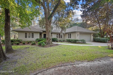 This custom 3-bedroom, 2.5-bath home is located on a quiet on Moss Creek Golf Club in South Carolina - for sale on GolfHomes.com, golf home, golf lot