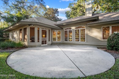 This custom 3-bedroom, 2.5-bath home is located on a quiet on Moss Creek Golf Club in South Carolina - for sale on GolfHomes.com, golf home, golf lot