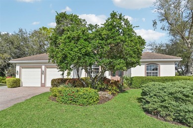 Beautiful, well-maintained three-bedroom, two-bath pool home is on The Venice Golf and Country Club in Florida - for sale on GolfHomes.com, golf home, golf lot