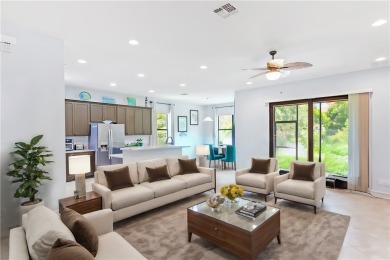 This Monticello split floor plan features a private location on Bent Pine Golf Club in Florida - for sale on GolfHomes.com, golf home, golf lot