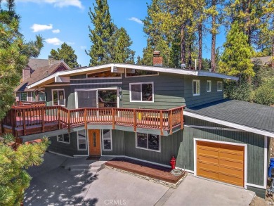 This incredible Moonridge home has commanding ski slope and golf on Big Bear Mountain Ski and Golf Resort in California - for sale on GolfHomes.com, golf home, golf lot