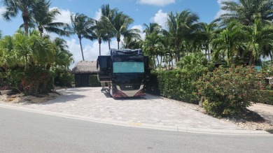 Beautiful corner pavered lot at the Motorcoach Resort of St on St. Lucie Trail Golf Club in Florida - for sale on GolfHomes.com, golf home, golf lot