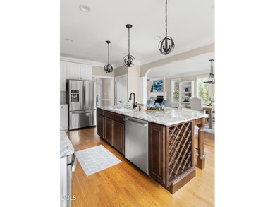 Set within the Stone Brook neighborhood of Governors Club, home on Governors Club in North Carolina - for sale on GolfHomes.com, golf home, golf lot