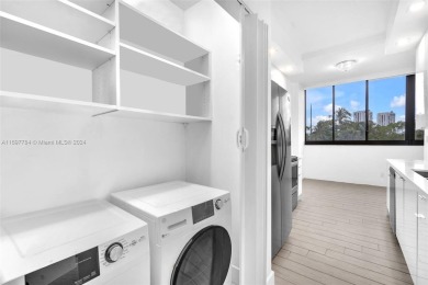 Stunning remodeled unit with golf views! Experience modern on Turnberry Isle Resort and Club in Florida - for sale on GolfHomes.com, golf home, golf lot