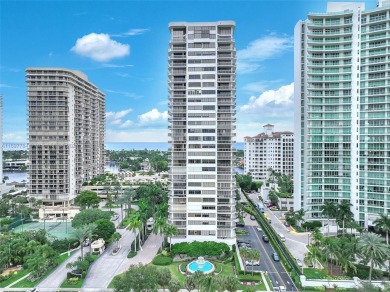 Stunning remodeled unit with golf views! Experience modern on Turnberry Isle Resort and Club in Florida - for sale on GolfHomes.com, golf home, golf lot