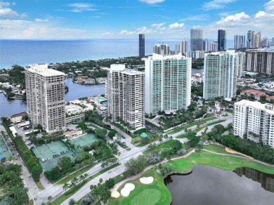 Stunning remodeled unit with golf views! Experience modern on Turnberry Isle Resort and Club in Florida - for sale on GolfHomes.com, golf home, golf lot